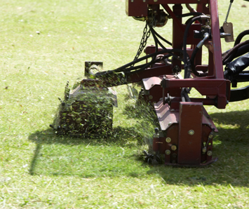 image of grass cutting equipment